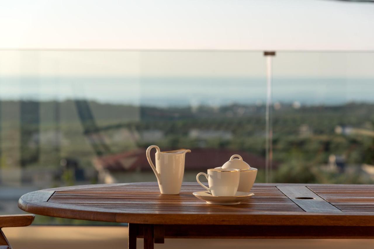 Family Villa Rousa In Rethymno With Pool, Bbq And Kids Area Loutra Extérieur photo