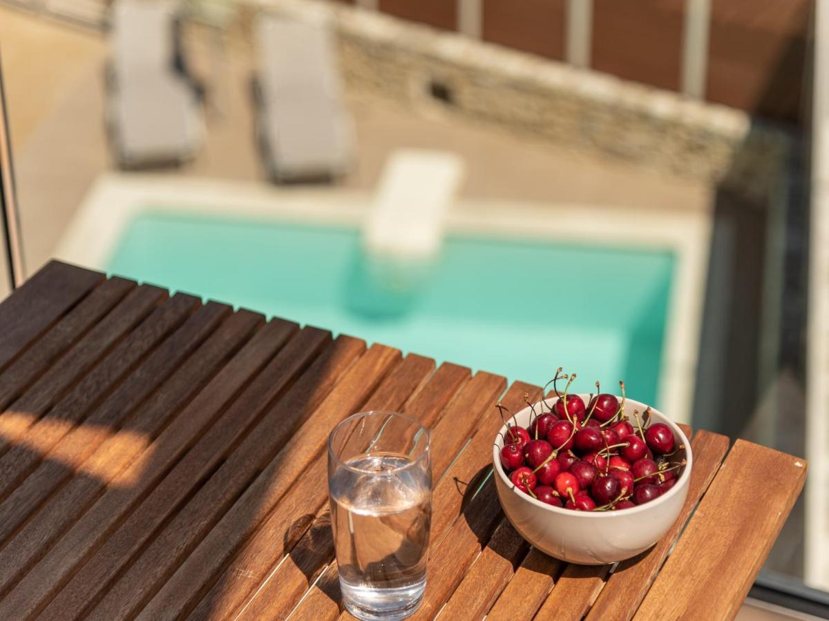 Family Villa Rousa In Rethymno With Pool, Bbq And Kids Area Loutra Extérieur photo