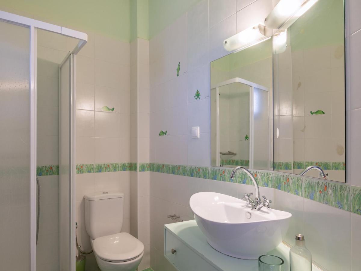 Family Villa Rousa In Rethymno With Pool, Bbq And Kids Area Loutra Extérieur photo