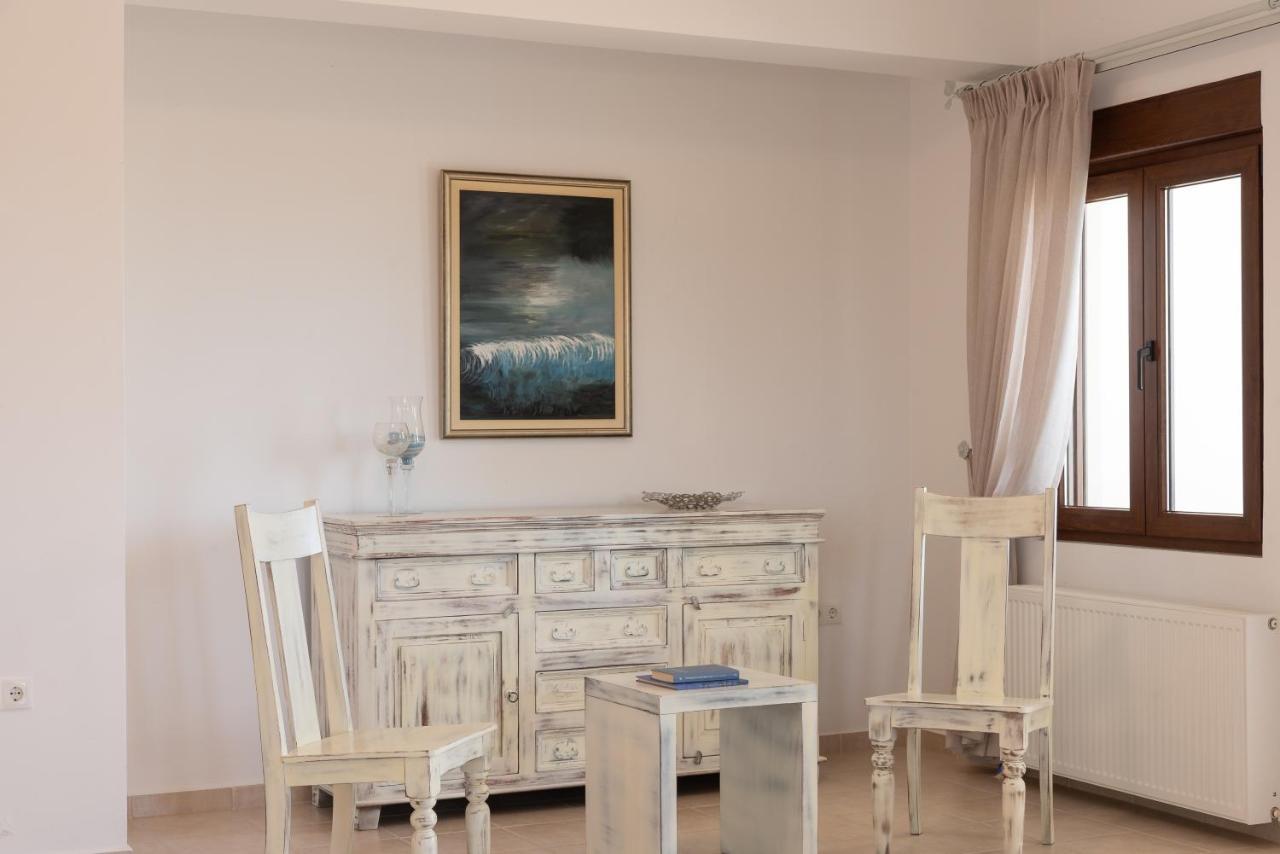 Family Villa Rousa In Rethymno With Pool, Bbq And Kids Area Loutra Extérieur photo