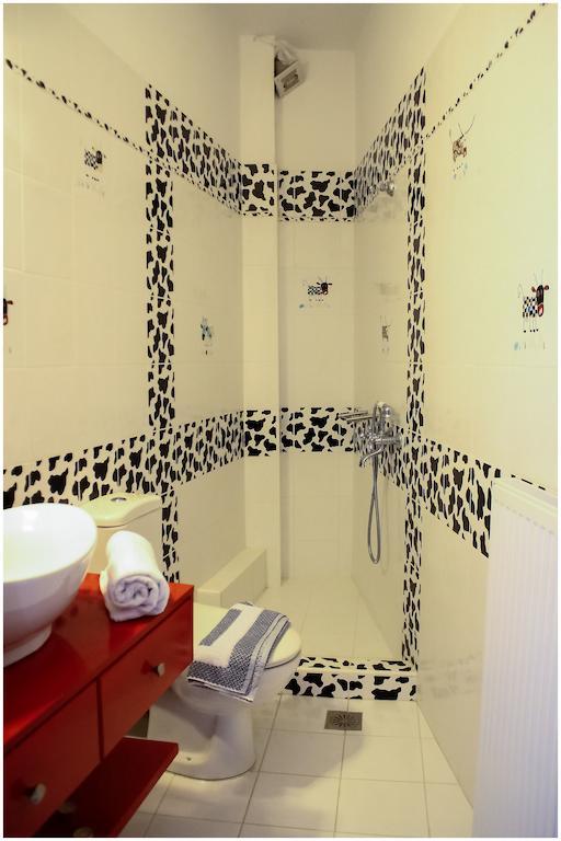 Family Villa Rousa In Rethymno With Pool, Bbq And Kids Area Loutra Chambre photo